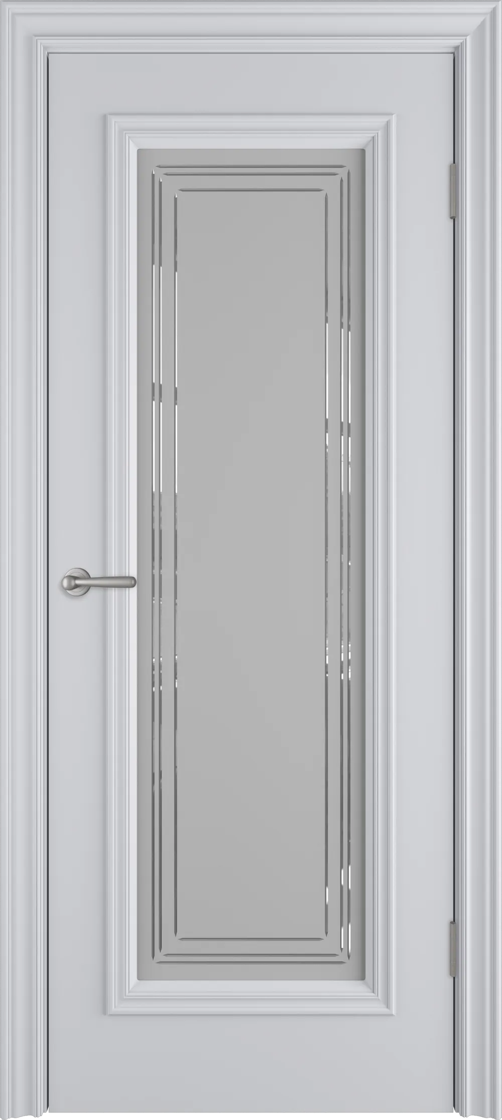 Integra 22.1 ДО Crystal Cloud 800*2000 Светло-серая эмаль