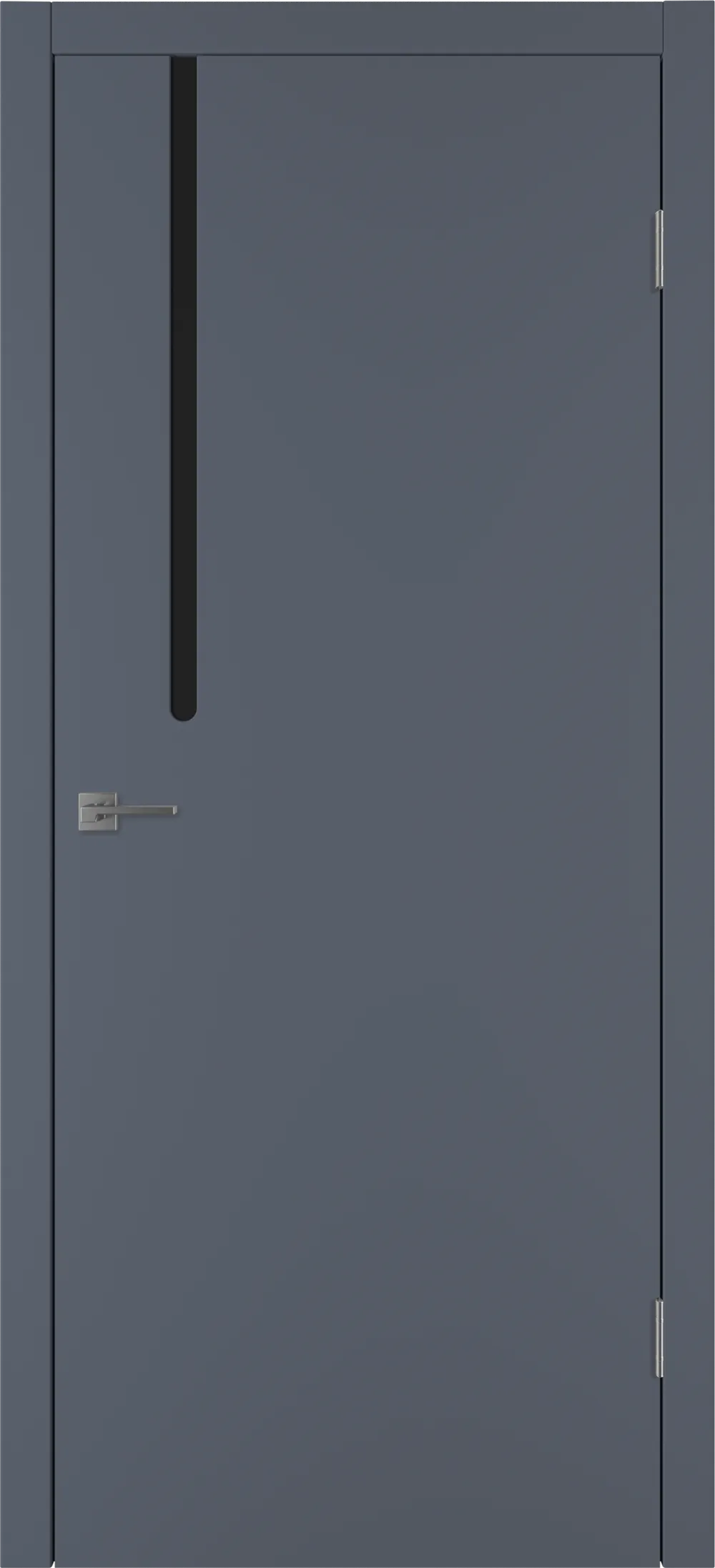 Integra 61 ДО Black gloss 800*2000 Графит эмаль