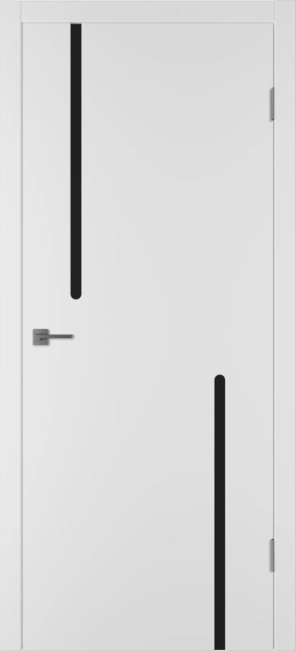 Integra 62 ДО Black gloss 800*2000 Белая эмаль