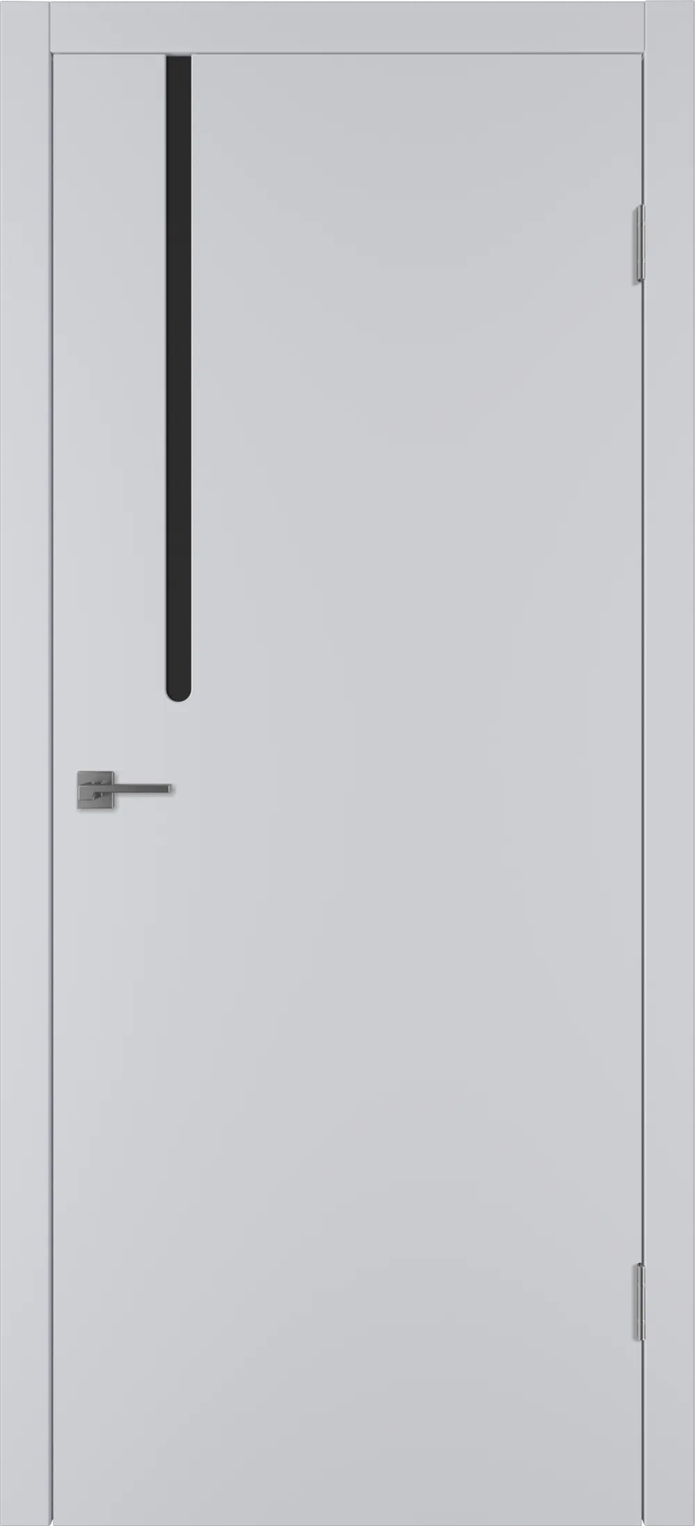 Integra 61 ДО Black gloss 800*2000 Светло-серая эмаль