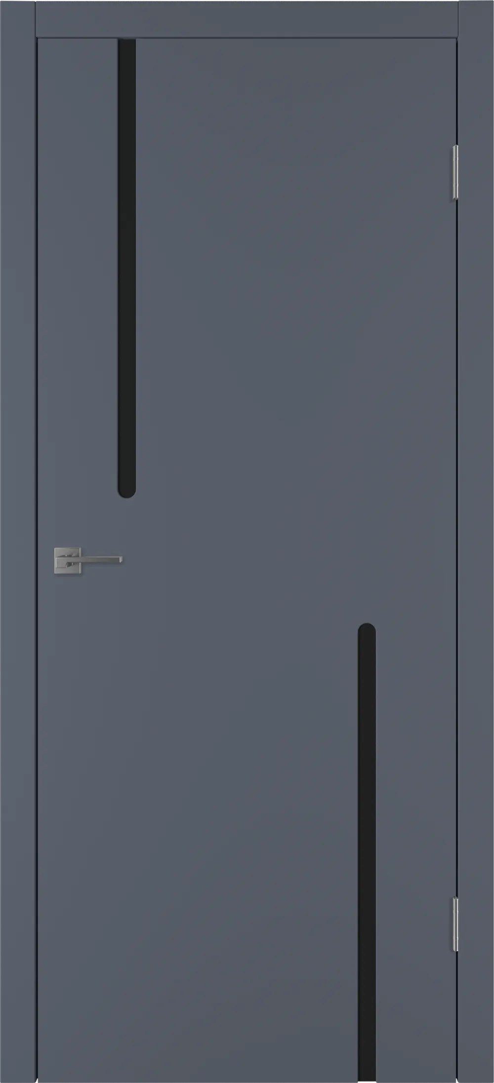 Integra 62 ДО Black gloss 800*2000 Графит эмаль