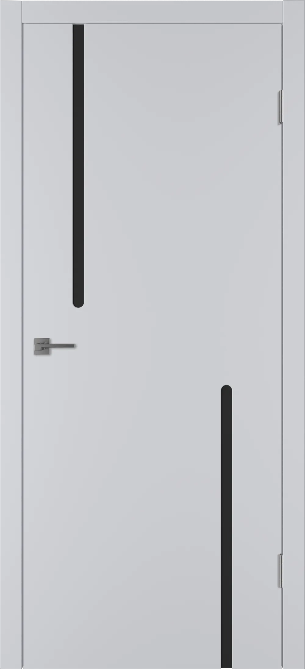 Integra 62 ДО Black gloss 800*2000 Светло-серая эмаль