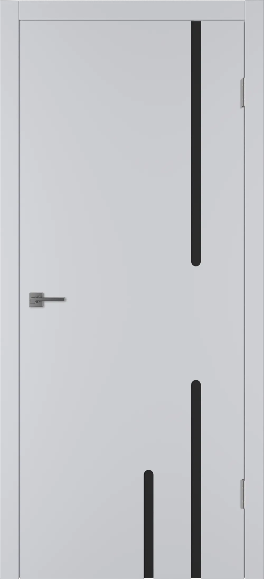 Integra 63 ДО Black gloss 800*2000 Светло-серая эмаль