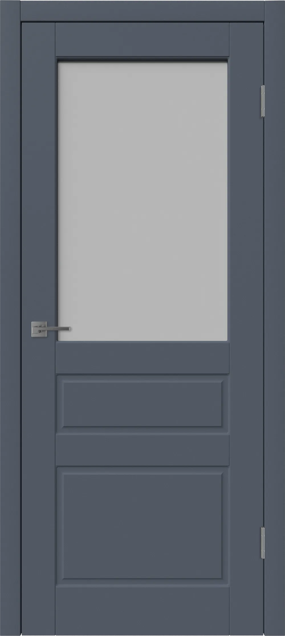 Integra 17 ДО white cloud 800*2000 Графит эмаль