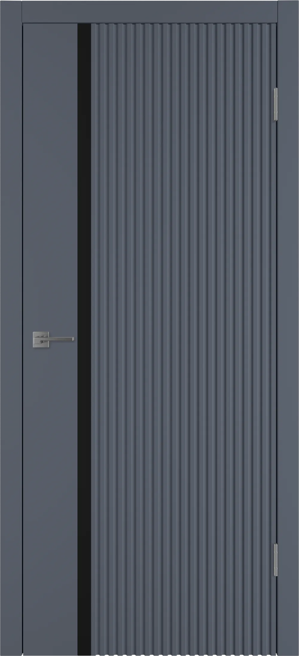 Integra 30 ДО Black gloss 800*2000 Графит эмаль