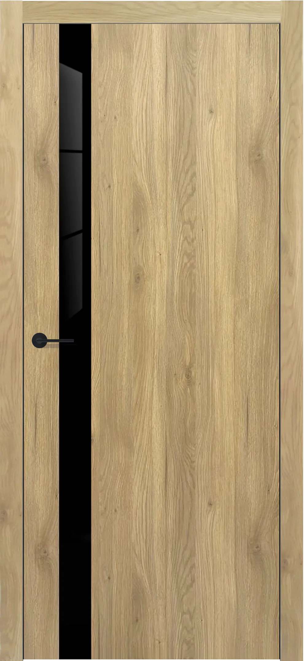 DL 04 черный лак 800*2000 ABS Black (2) Дуб плато
