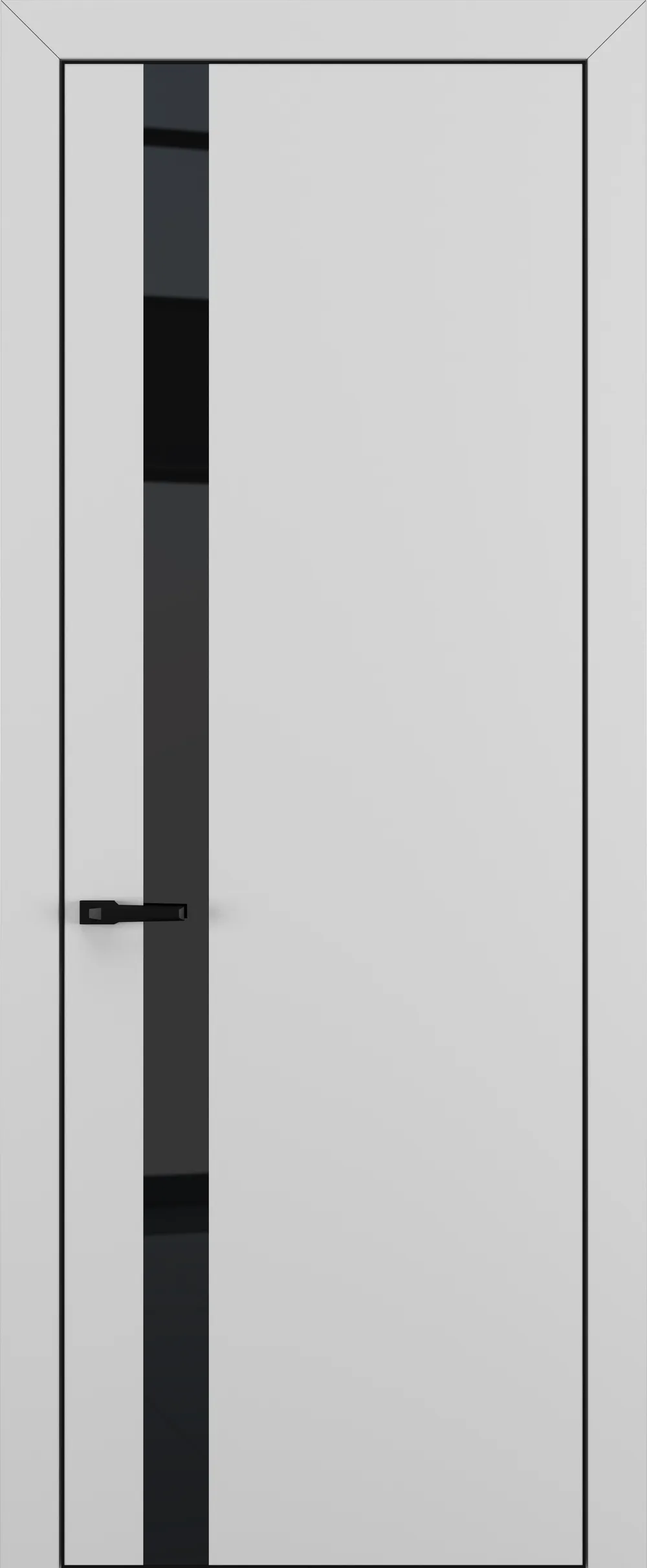 Квалитет К2 Black Classic 800*2000 Матовый серый ALU Черная с 4-х