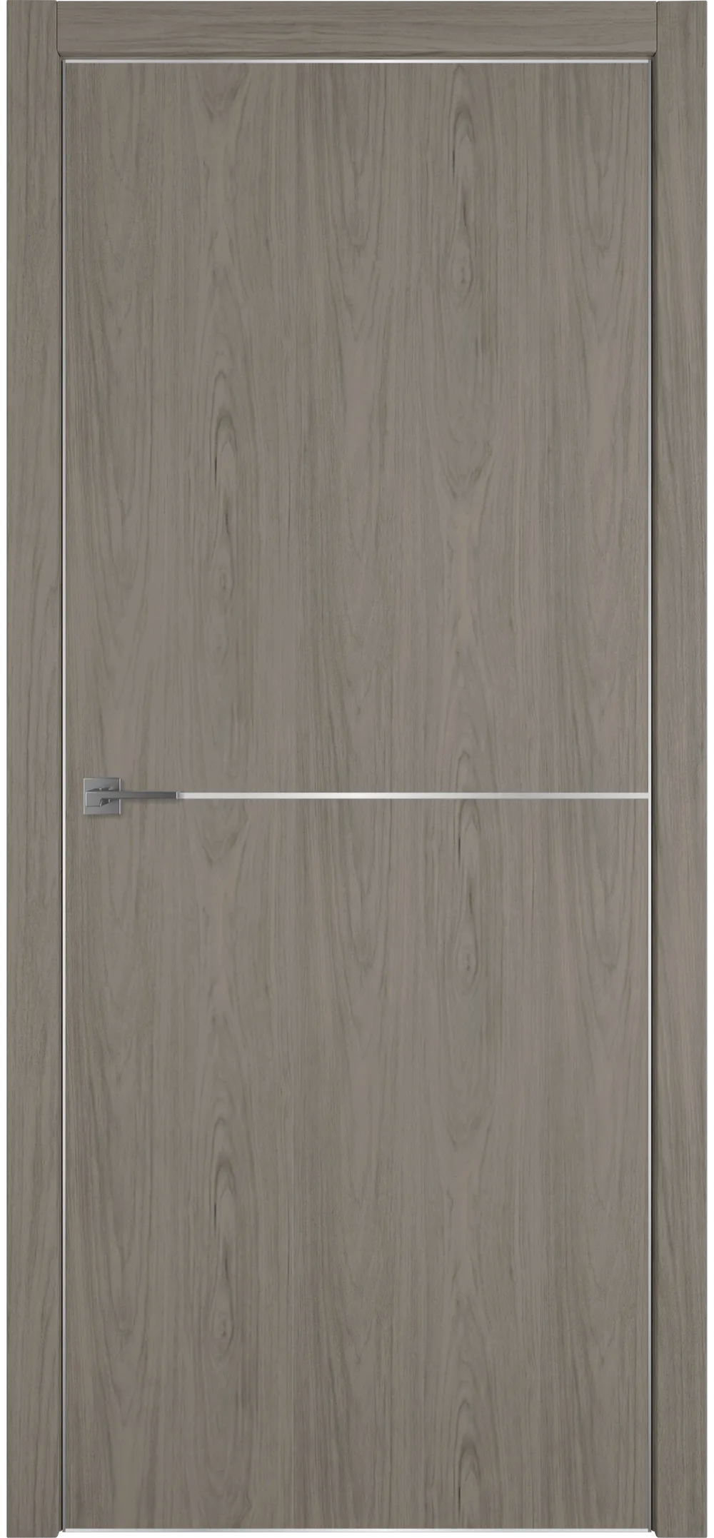 Witon 1 800*2000 Орех шерман Silver Edge Молдинг Серебро