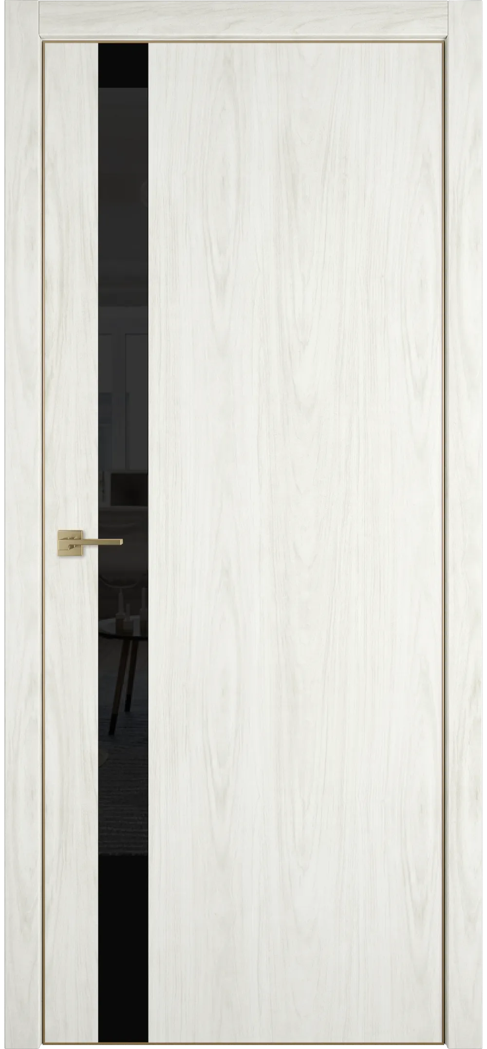 Witon 1 VS черный лак 800*2000 Орех молочный Gold Edge