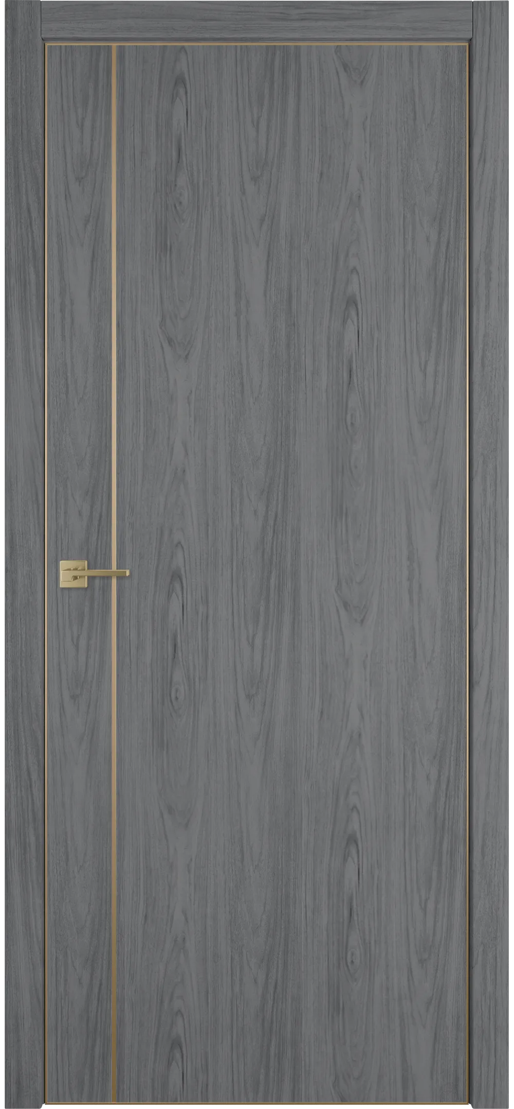Witon 1 VM 800*2000 Орех пепельный Gold Edge Молдинг золото накладной