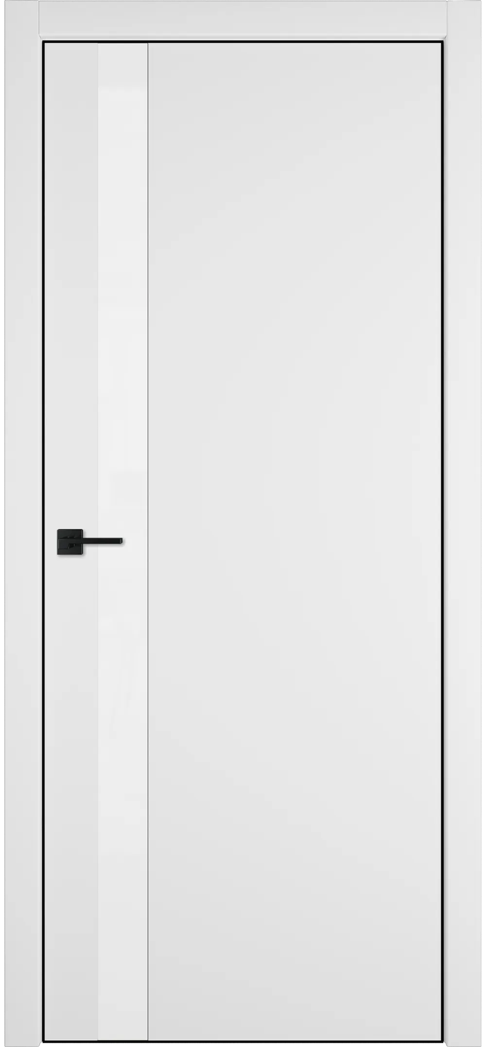 Witon 1 VS белый лак 800*2000 White Black Edge