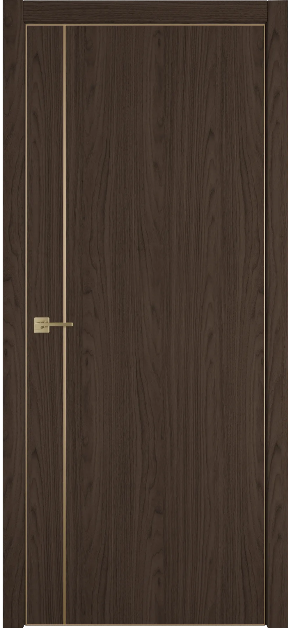 Witon 1 VM 800*2000 Орех брандо Gold Edge Молдинг золото накладной