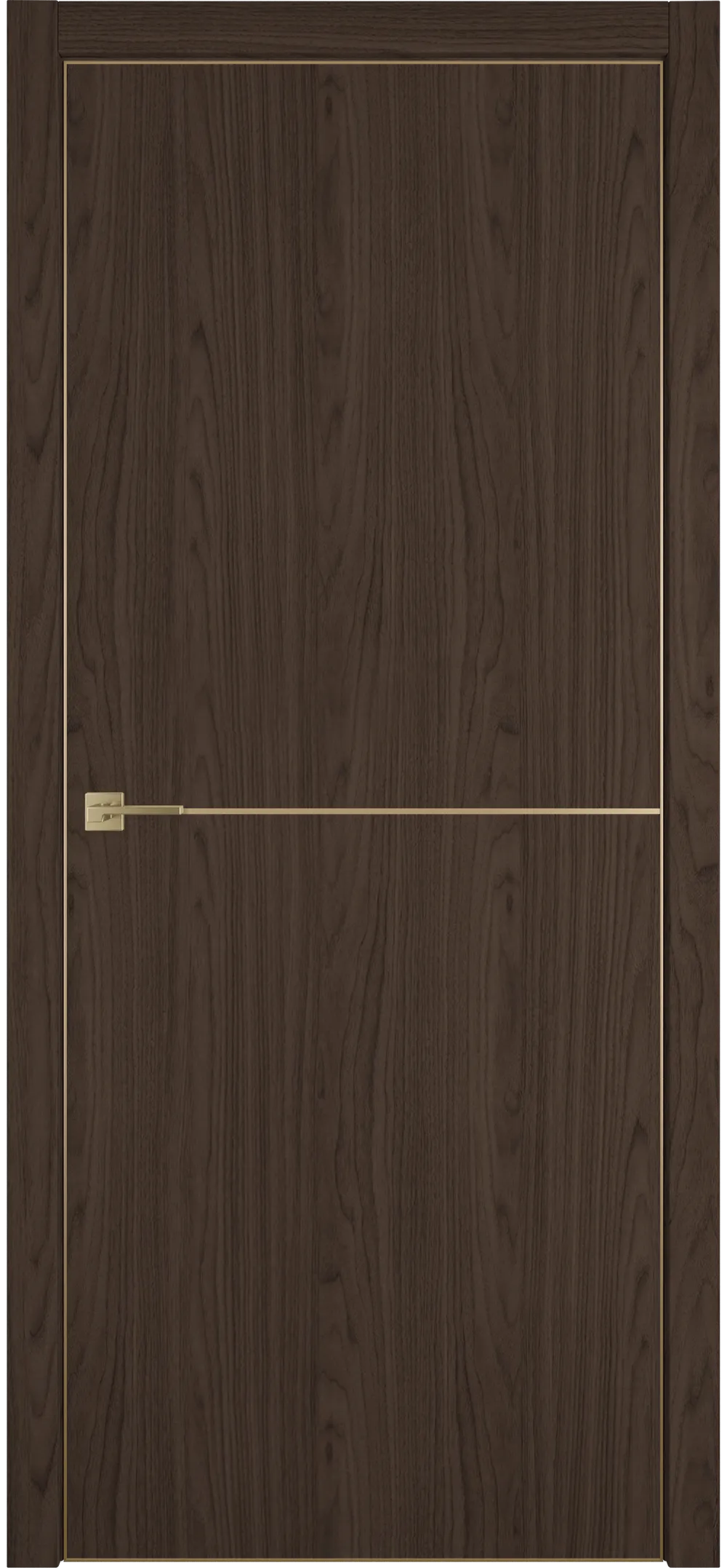Witon 1 800*2000 Орех брандо Gold Edge Молдинг Золото