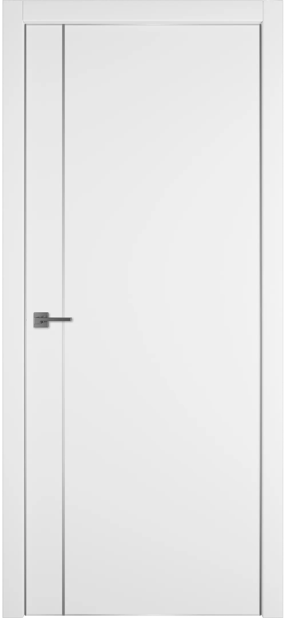 Witon 1 VM 800*2000 White Silver Edge Молдинг серебро накладной