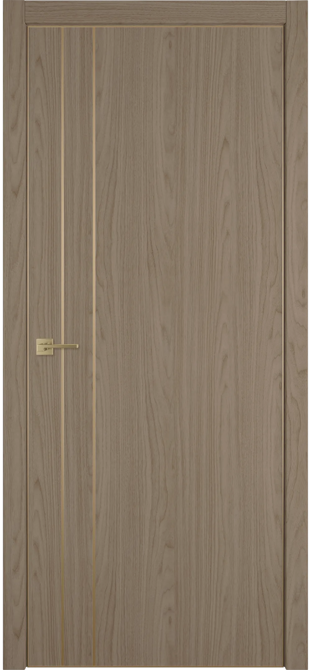 Witon 2 VM 800*2000 Орех серый Gold Edge Молдинг золото накладной