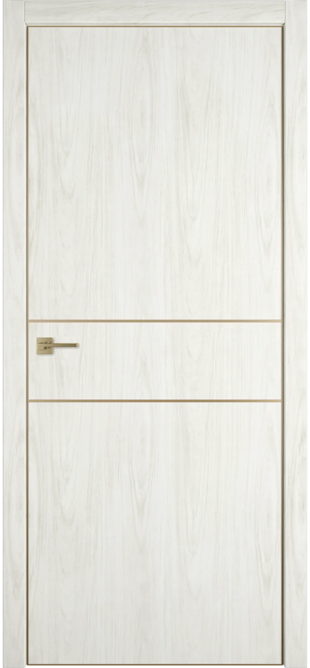 Witon 2 800*2000 Орех молочный Gold Edge Молдинг Золото