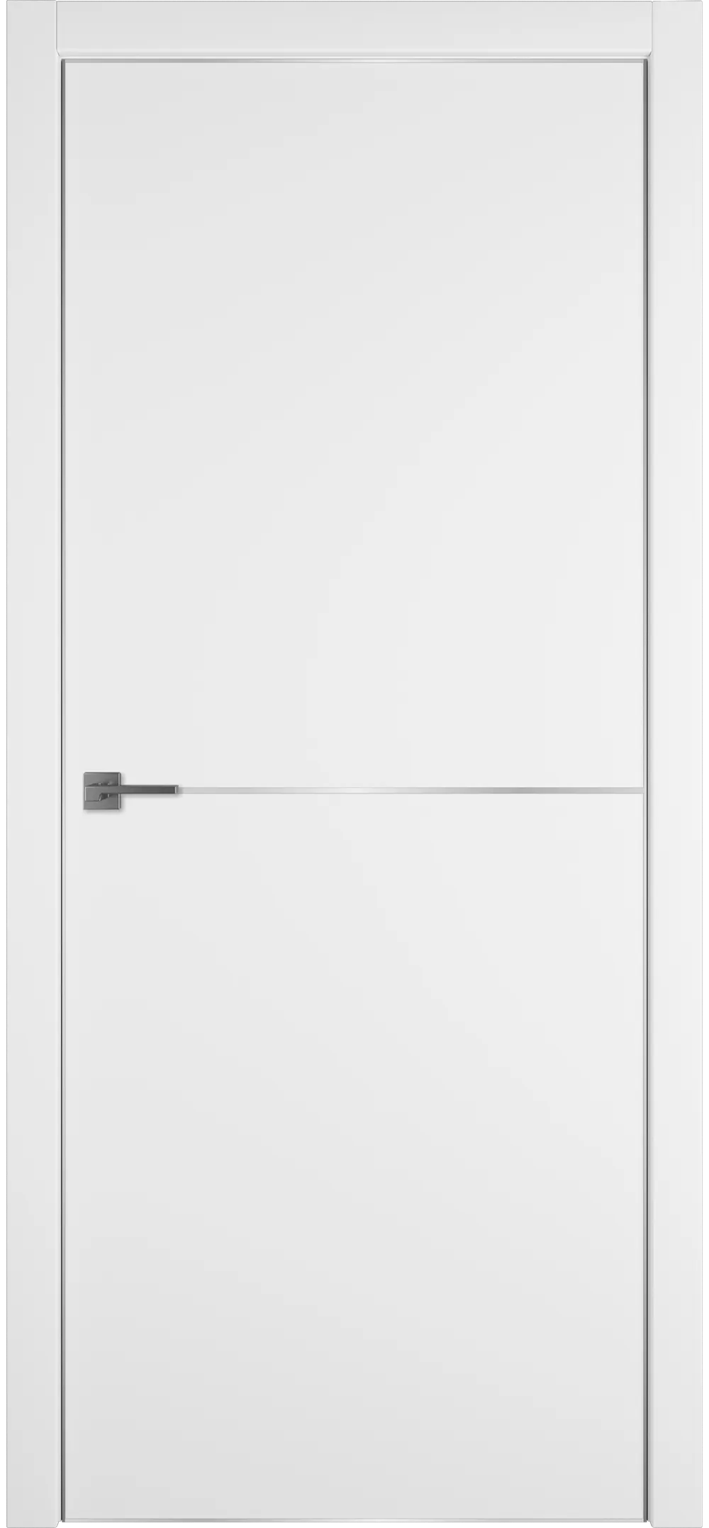 Witon 1 800*2000 White Silver Edge Молдинг Серебро