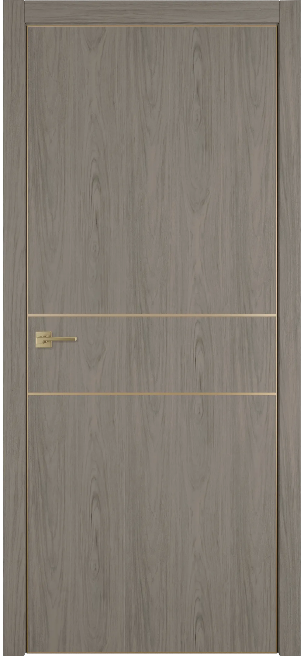 Witon 2 800*2000 Орех шерман Gold Edge Молдинг Золото
