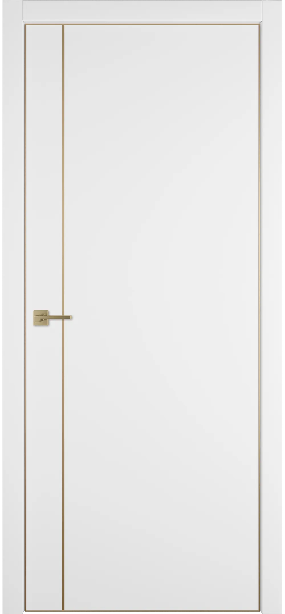 Witon 1 VM 800*2000 White Gold Edge Молдинг золото накладной