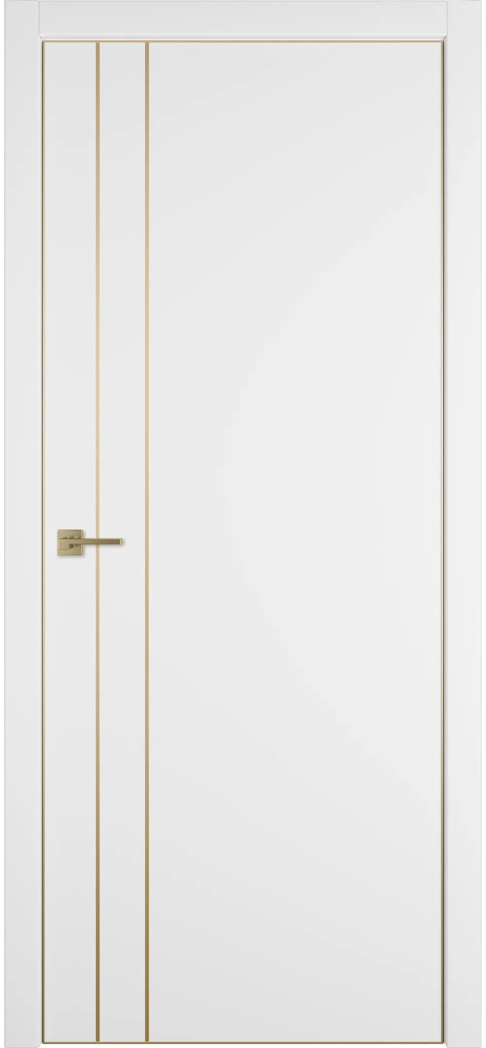 Witon 2 VM 800*2000 White Gold Edge Молдинг золото накладной