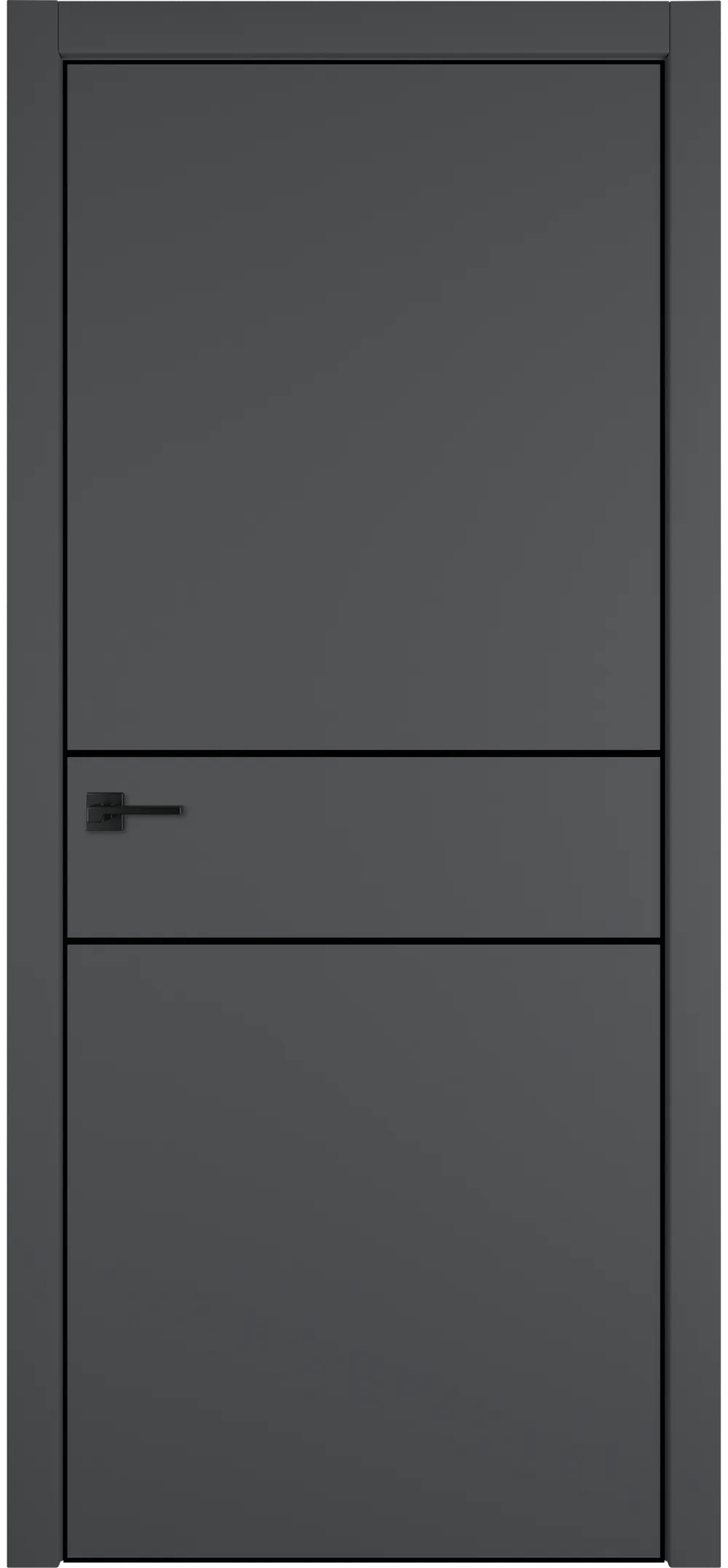 Witon 2 REVERSE 800*2000 Grey Black Edge Молдинг Черный зпп Eclipse зпз 196 зам. М1895BL R