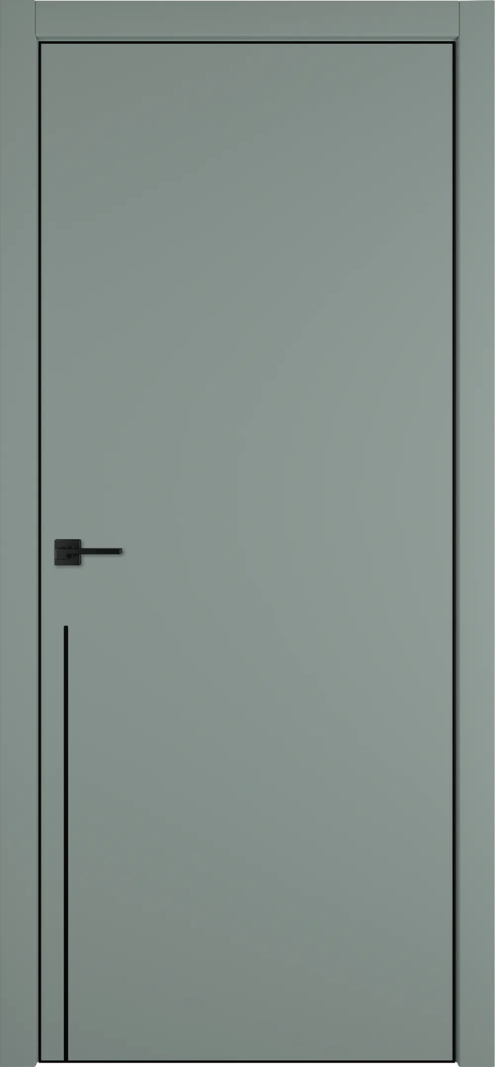 Urban Штрих 1 800*2000 Green Black Edge Молдинг Черный зпп Eclipse зпз 196