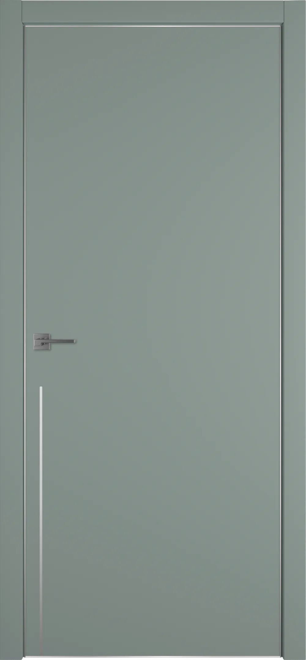 Urban Штрих 1 800*2000 Green Silver Edge Молдинг Серебро зпп Eclipse зпз 196