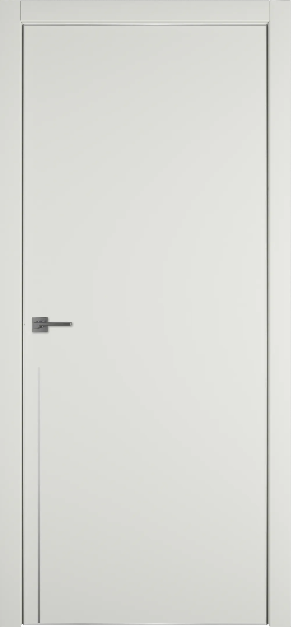 Urban Штрих 1 800*2000 Emalex MidWhite Silver Edge Молдинг Серебро зпп Eclipse зпз 196
