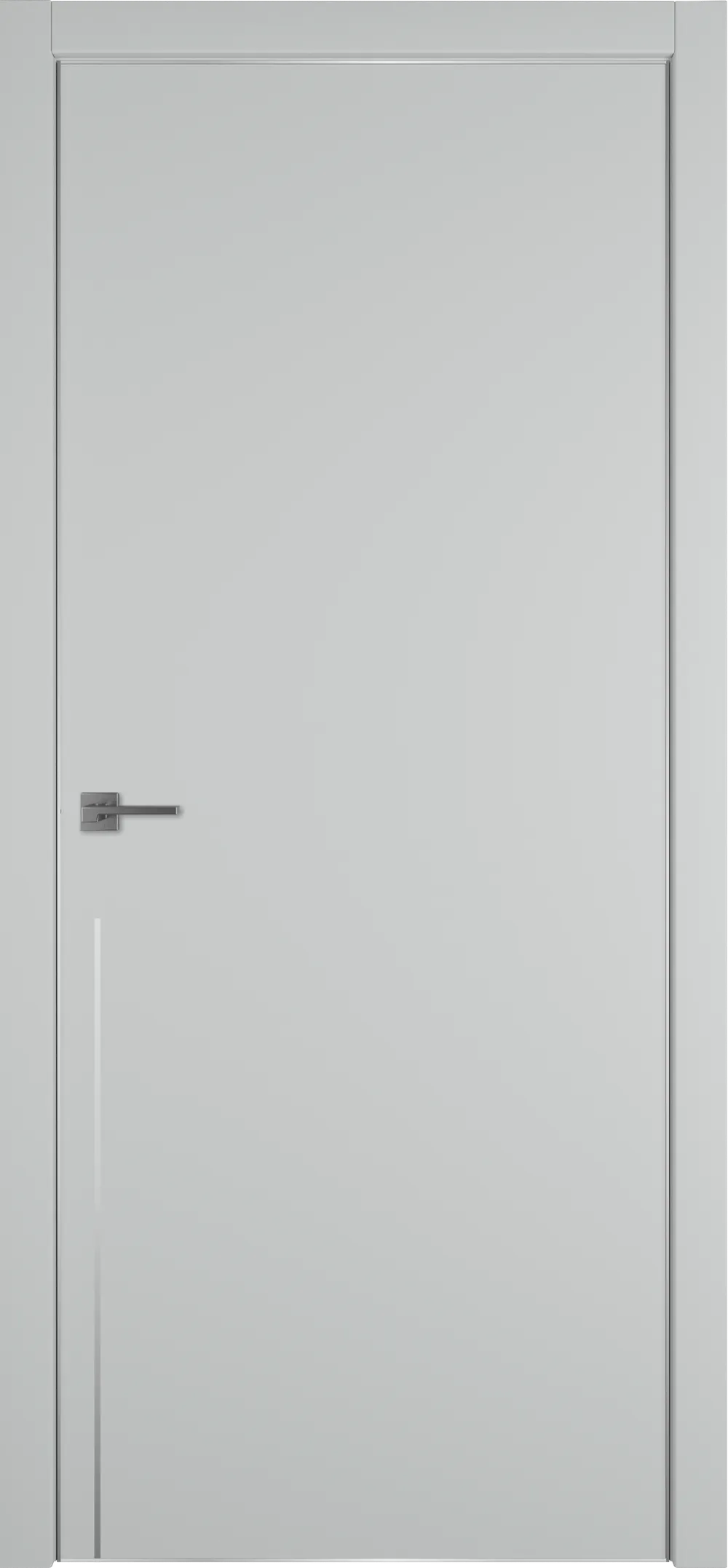 Urban Штрих 1 800*2000 Emalex Steel Silver Edge Молдинг Серебро зпп Eclipse зпз 196
