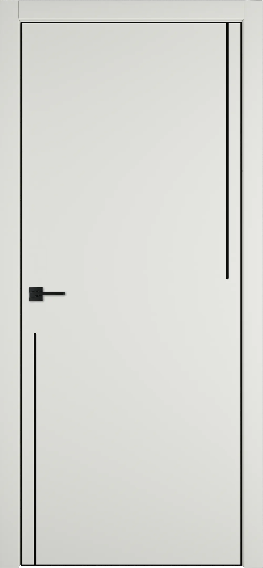 Urban Штрих 2 800*2000 Emalex MidWhite Black Edge Молдинг Черный зпп Eclipse зпз 196