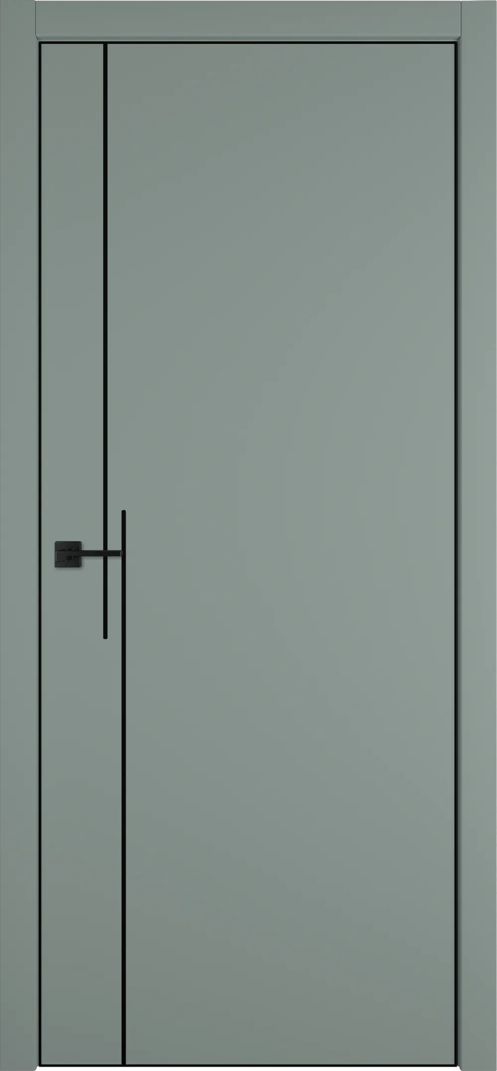 Urban Штрих 2А 800*2000 Green Black Edge Молдинг Черный зпп Eclipse зпз 196