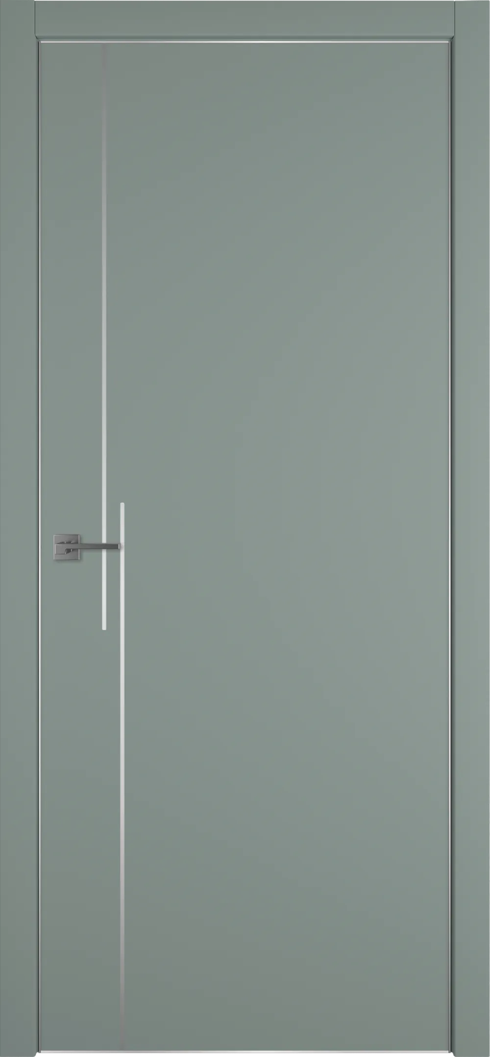 Urban Штрих 2А 800*2000 Green Silver Edge Молдинг Серебро зпп Eclipse зпз 196