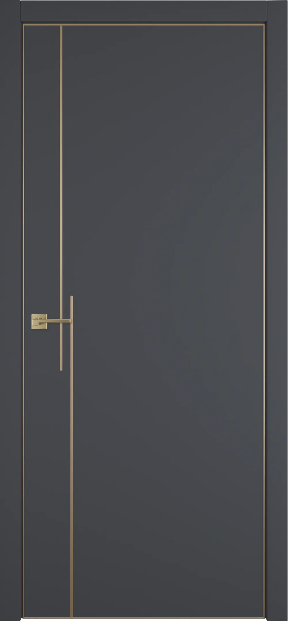 Urban Штрих 2А 800*2000 Emalex Onyx Gold Edge Молдинг Золото зпп Eclipse зпз 196