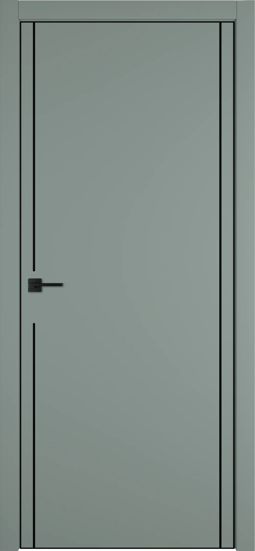 Urban Штрих 3 800*2000 Green Black Edge Молдинг Черный зпп Eclipse зпз 196