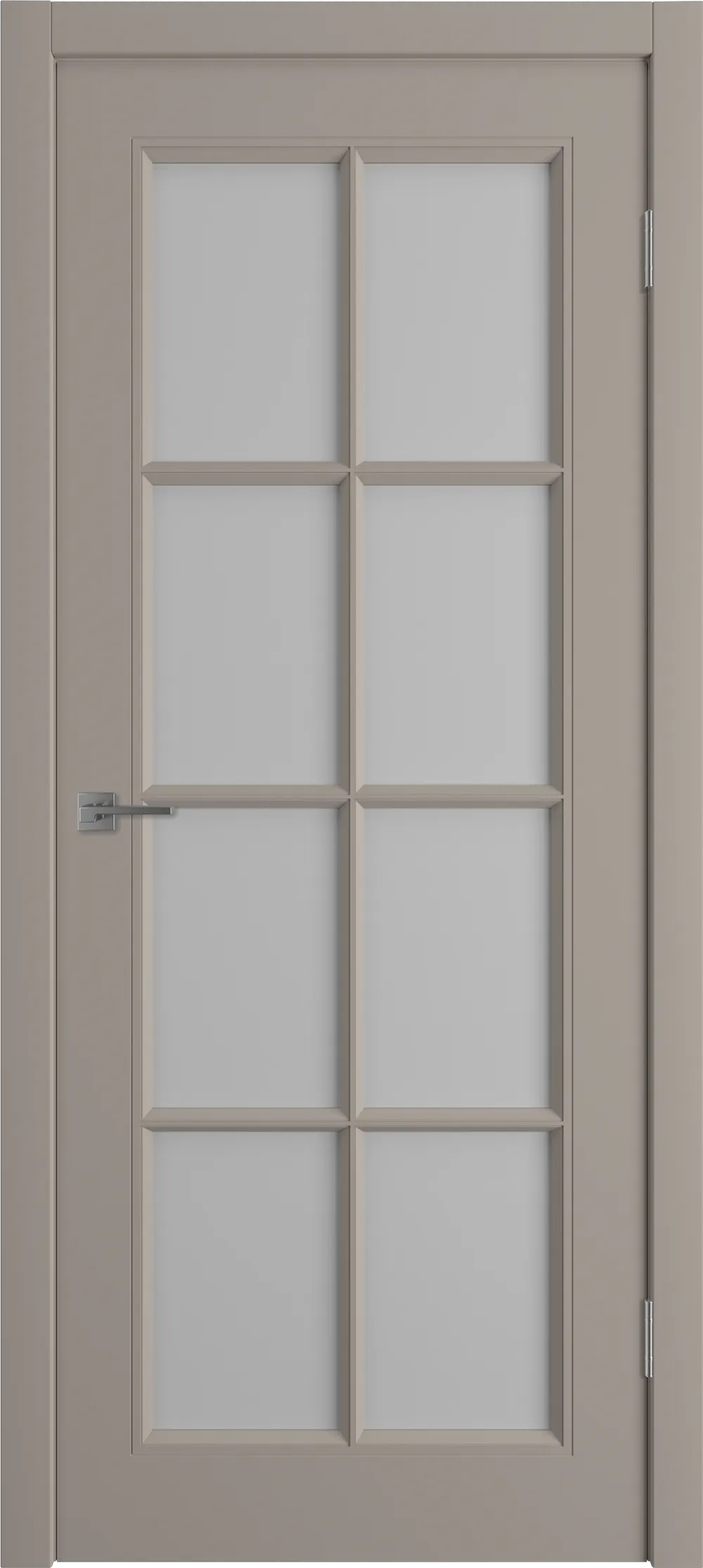 Моника 1 ДО мателюкс 800*2000 Трюфель эмаль