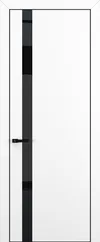 Квалитет К2 Black Classic Белый матовый ALU Черная с 4-х зпп Eclipse под 2 петли зпз 196