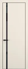 Квалитет К1 Black Classic Белый матовый ALU Черная зпп Eclipse 3.0 под 2 петли REVERS L