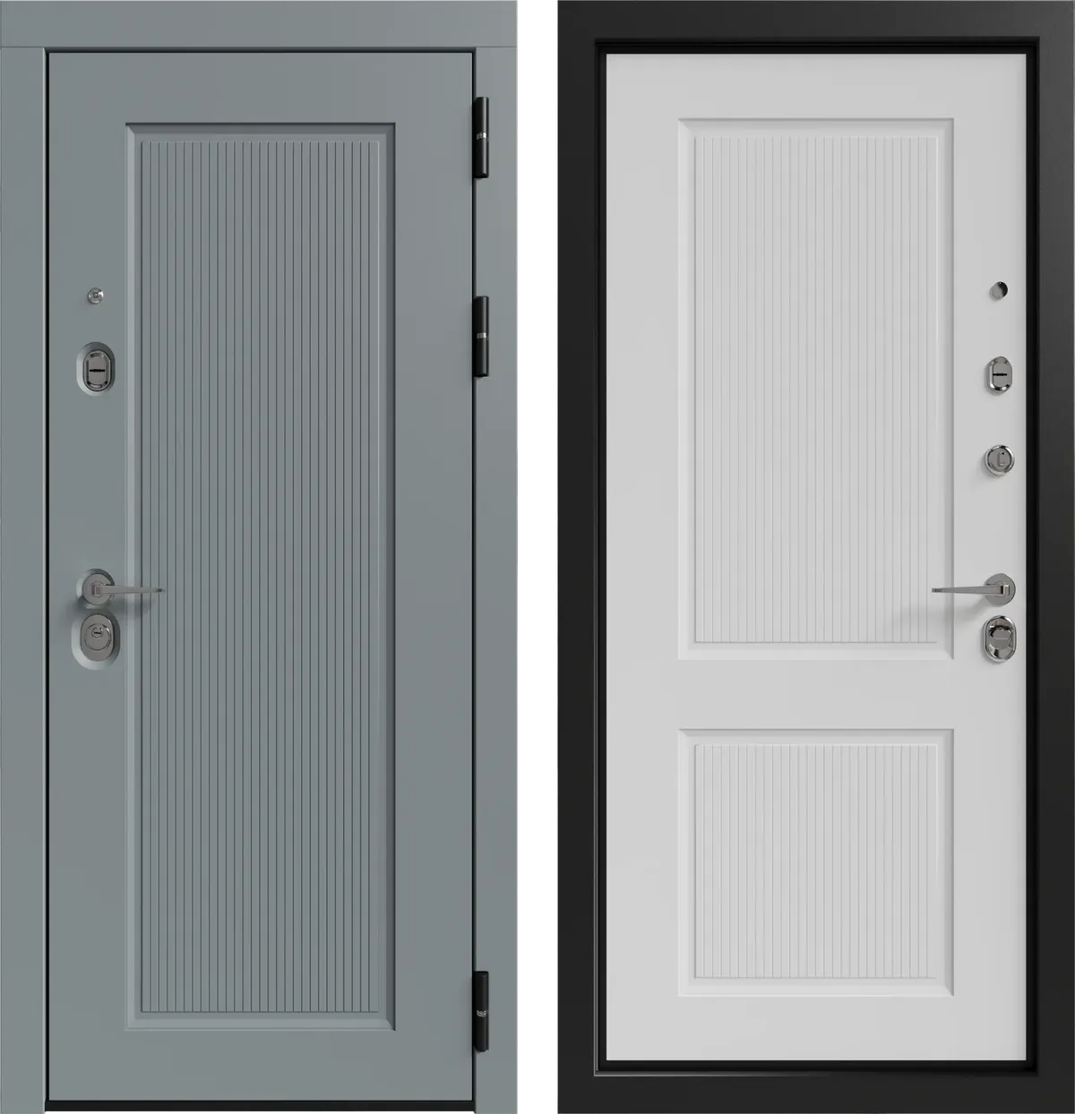 Сафира ЮР-31 RAL 7012 - ЮР-32 RAL 9003 