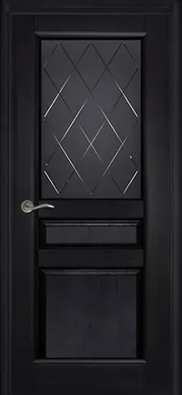 Валенсия м. ДО графит с фрезеровкой 800*2000 Венге