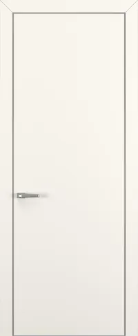 Квалитет К7 800*2000 Молочный матовый ALU Серая с 4-х зпп Eclipse под 2 петли зпз 196 REVERS R