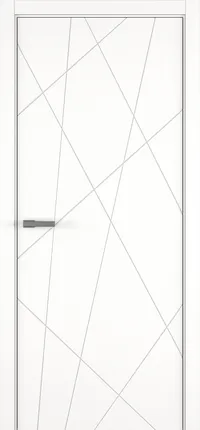 Chaos ДГ ART Lite 800*2000 Белая эмаль ABS