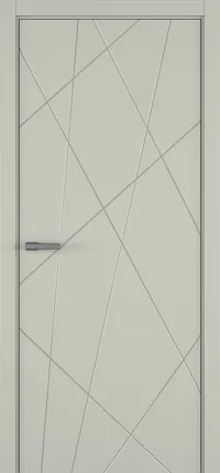 Chaos ДГ ART Lite 800*2000 RAL 7044