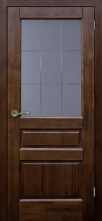 Венеция м. ДО матовое с фрезеровкой 800*2000 Античный орех