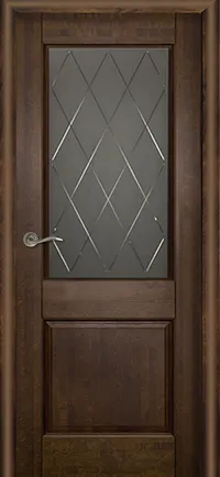 Элегия-1 ДО графит с грав. 800*2000 Античный орех