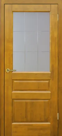 Венеция м. ДО матовое с фрезеровкой 800*2000 Медовый орех