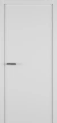 Elen ДГ ART Lite 800*2000 Светло-серая эмаль ABS зпз 196 под 2 петли