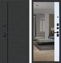 M11 вс. сн. Черная Зеркало Velluto Bianco 860*2050 R