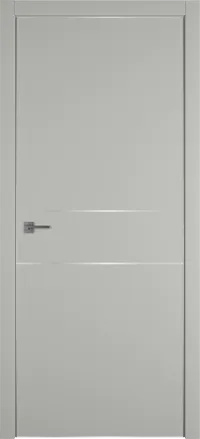 Urban 2 H 800*2000 Emalex Taupe Silver Edge Молдинг Серебро