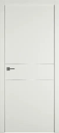 Urban 2 H 800*2000 Emalex MidWhite Silver Edge Молдинг Серебро