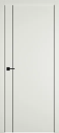 Urban 1 V 800*2000 Emalex MidWhite Black Edge молдинг черный